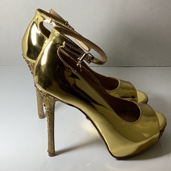 Thalia Sodi Women's Libbie Embellished Ankle-Strap Platform - Picture 8 of 11